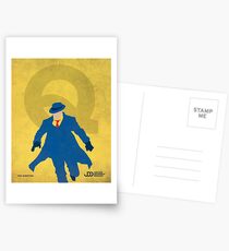 The Question - Superhero Minimalist Alphabet Print Art Postcards
