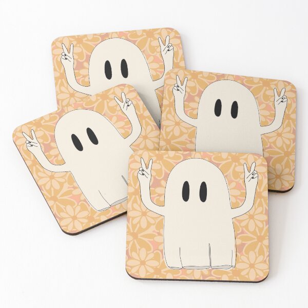 Item preview, Groovy Ghost Floral designed and sold by Howersage.