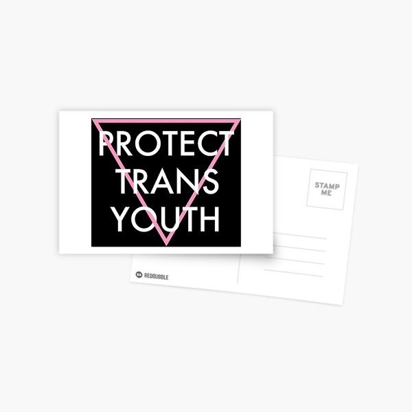 Item preview, Protect Trans Youth Pink Triangle designed and sold by robantbb.