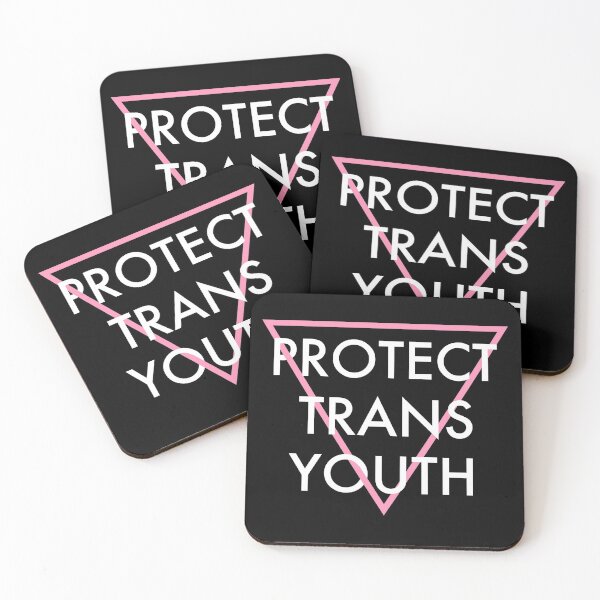 Item preview, Protect Trans Youth Pink Triangle designed and sold by robantbb.