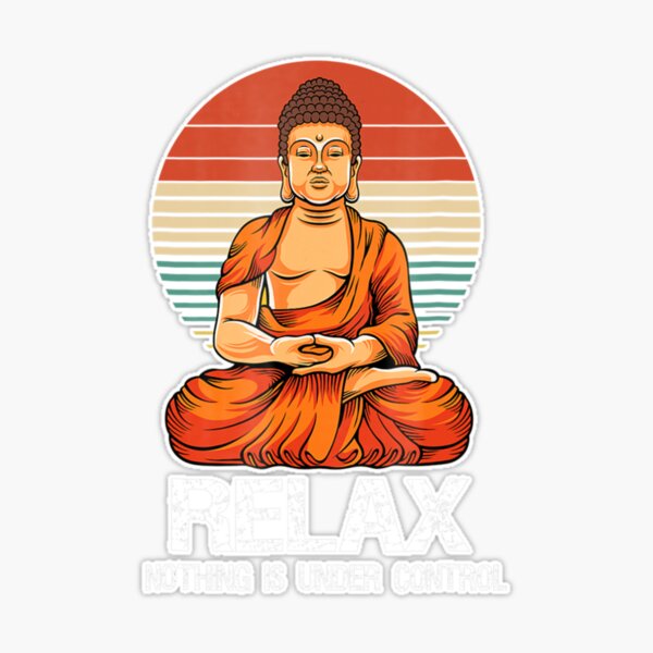 Buddha Hand Relax Zen Spiritual Yoga Meditation' Sticker
