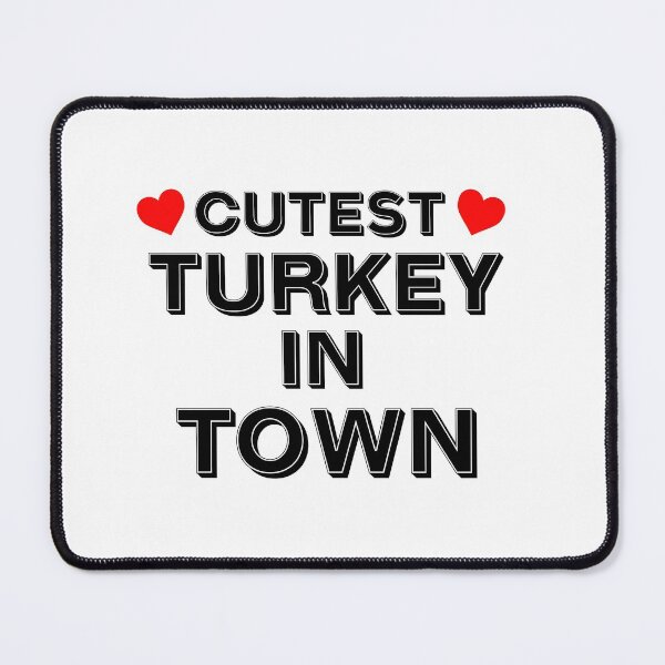 Item preview, Cutest Turkey in Town, Funny Thanksgiving, Thanksgiving, Cute Fall, Family Matching, Funny Turkey designed and sold by adjamine.
