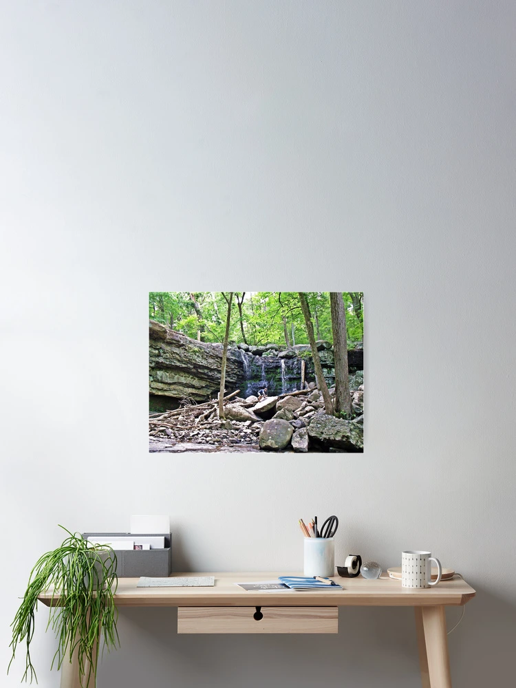 Thumbnail 2 of 3, Poster, Alaric At Ringing Rocks designed and sold by Paul Lubaczewski.