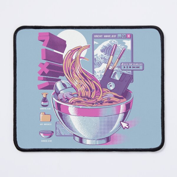 Web Ramen Mouse Pad