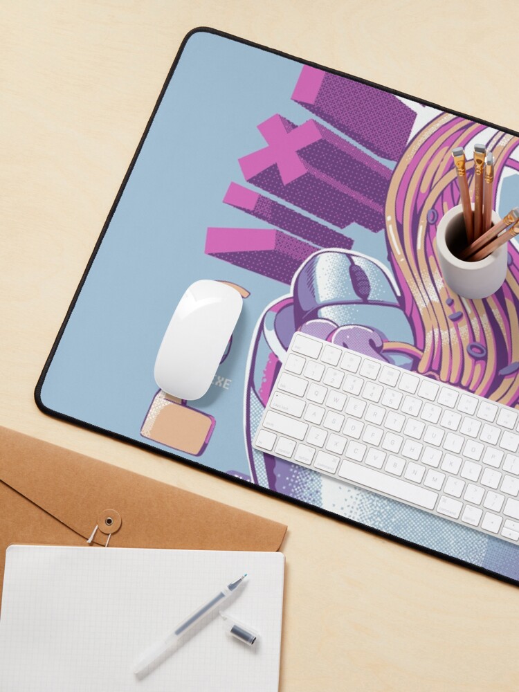 Alternate view of Web Ramen Mouse Pad
