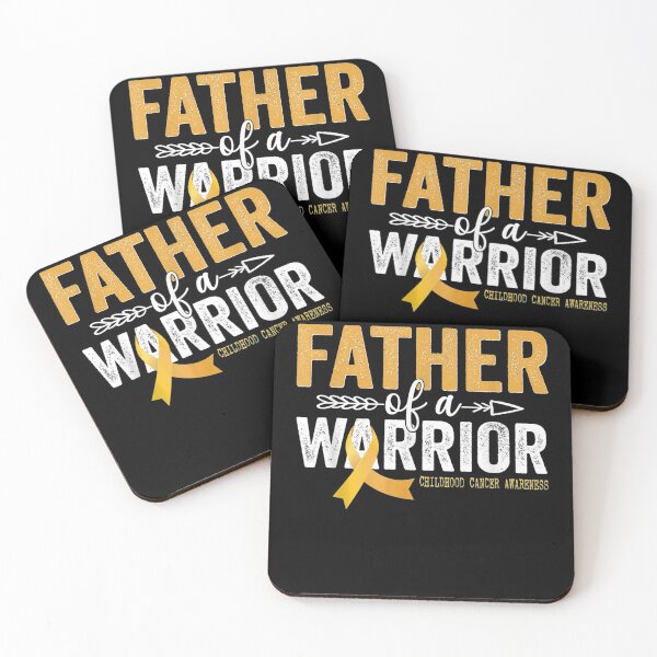 Item preview, Father Of A Warrior Childhood Cancer - Ribbon Oncology  designed and sold by AlvaShop.