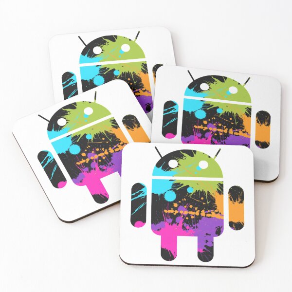 Item preview, Paint Splattered Android Logo Classic  designed and sold by BeeBeeStyle.