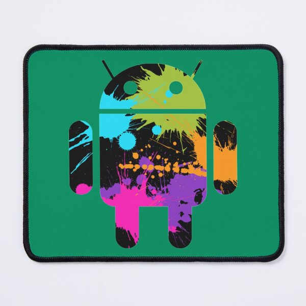 Item preview, Paint Splattered Android Logo Classic  designed and sold by BeeBeeStyle.
