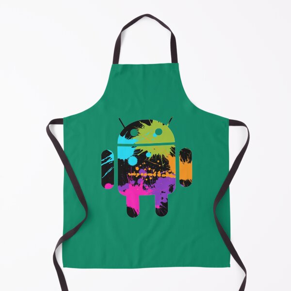 Item preview, Paint Splattered Android Logo Classic  designed and sold by BeeBeeStyle.