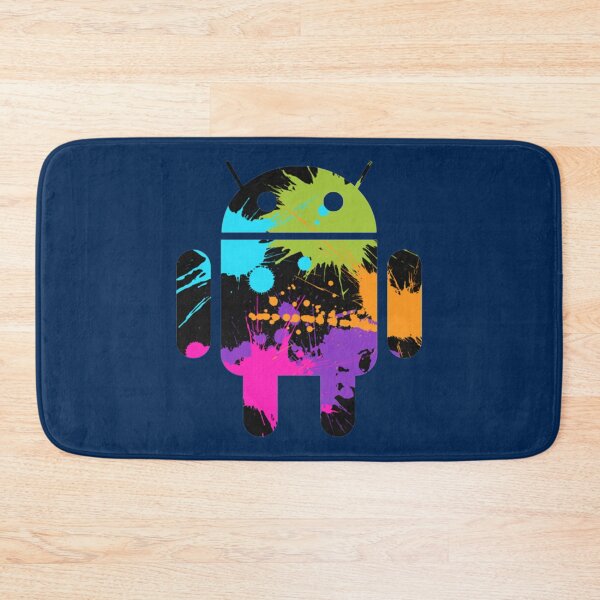 Item preview, Paint Splattered Android Logo Classic  designed and sold by BeeBeeStyle.