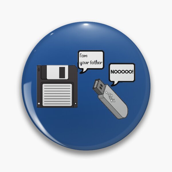 Item preview, I'm Your Father Funny Floppy Disk and Flash Drive USB designed and sold by Color-Sparkle.