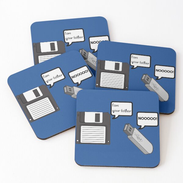 Item preview, I'm Your Father Funny Floppy Disk and Flash Drive USB designed and sold by Color-Sparkle.