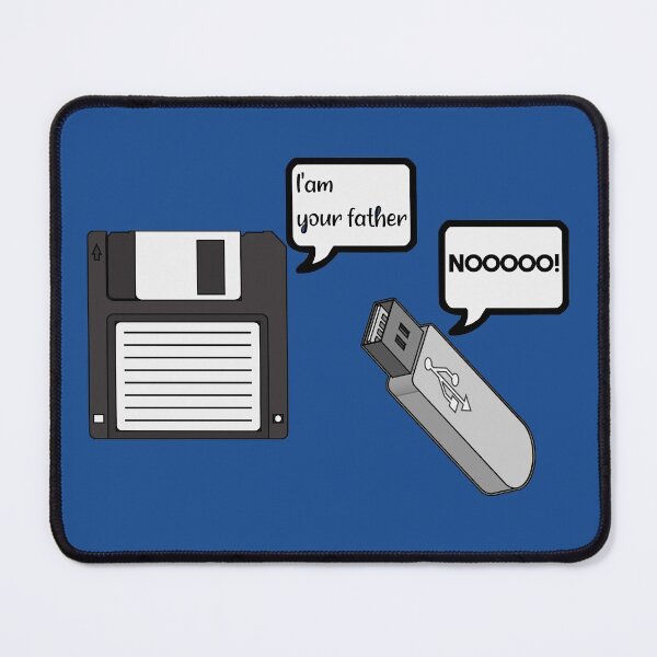 Item preview, I'm Your Father Funny Floppy Disk and Flash Drive USB designed and sold by Color-Sparkle.
