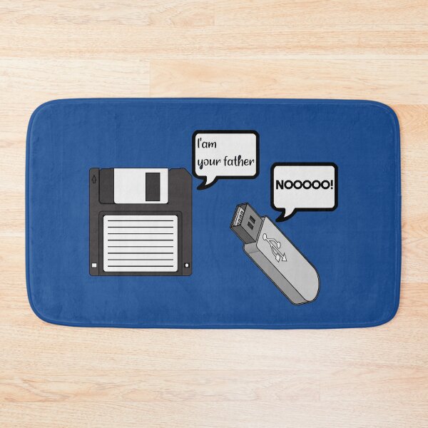 Item preview, I'm Your Father Funny Floppy Disk and Flash Drive USB designed and sold by Color-Sparkle.