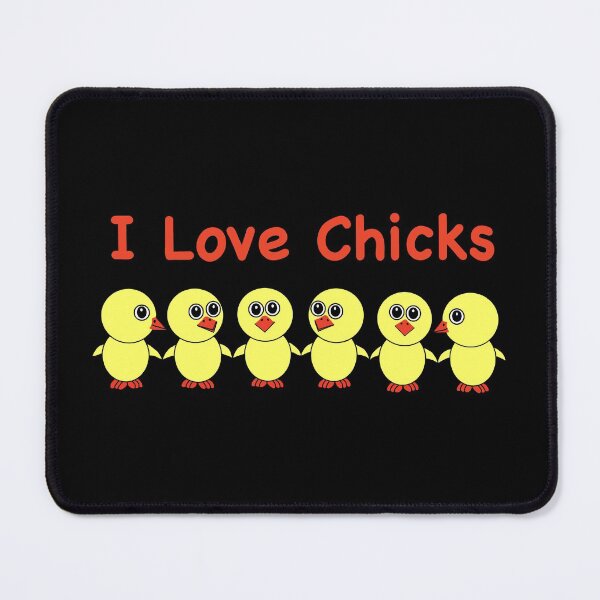 Item preview, I Love Chicks - Chicken Humor designed and sold by molamode.