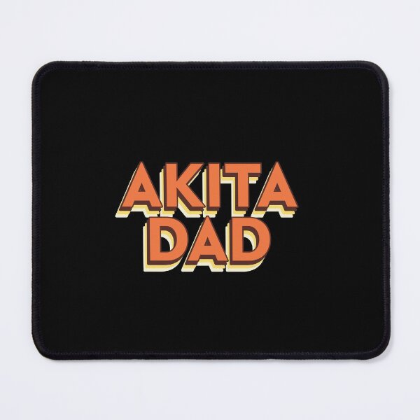 Item preview, Retro Vintage 60s 70s Akita Dog Dad Gift designed and sold by Guarddogdrive.