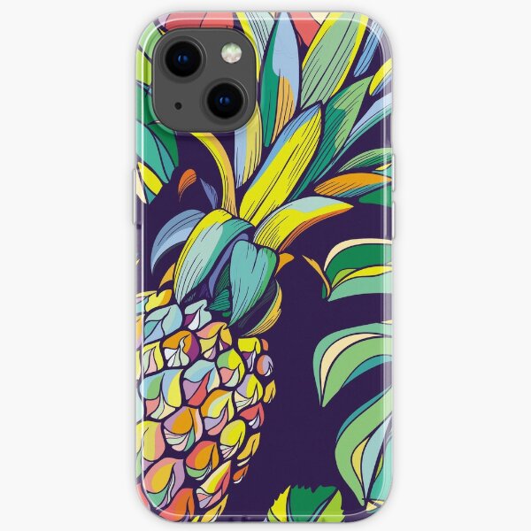 Tropical Pineapple iPhone Soft Case