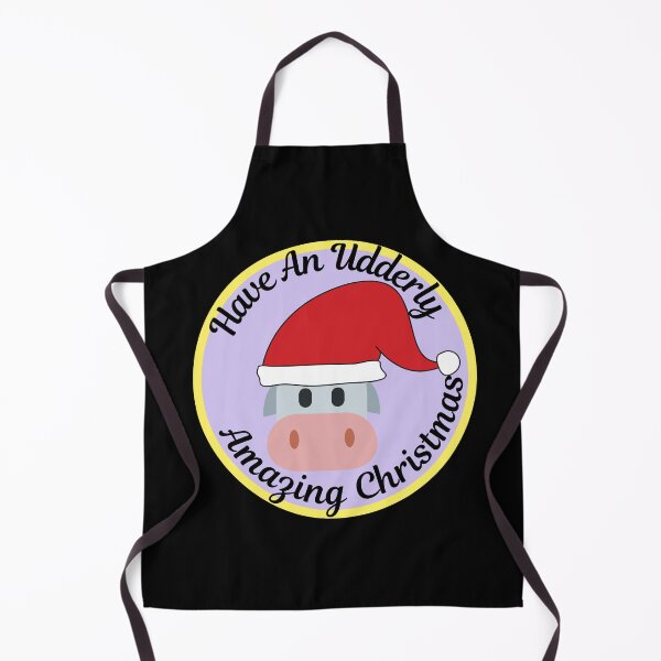 Item preview, Cute and Funny Christmas Cow Pun designed and sold by DylanJones1.