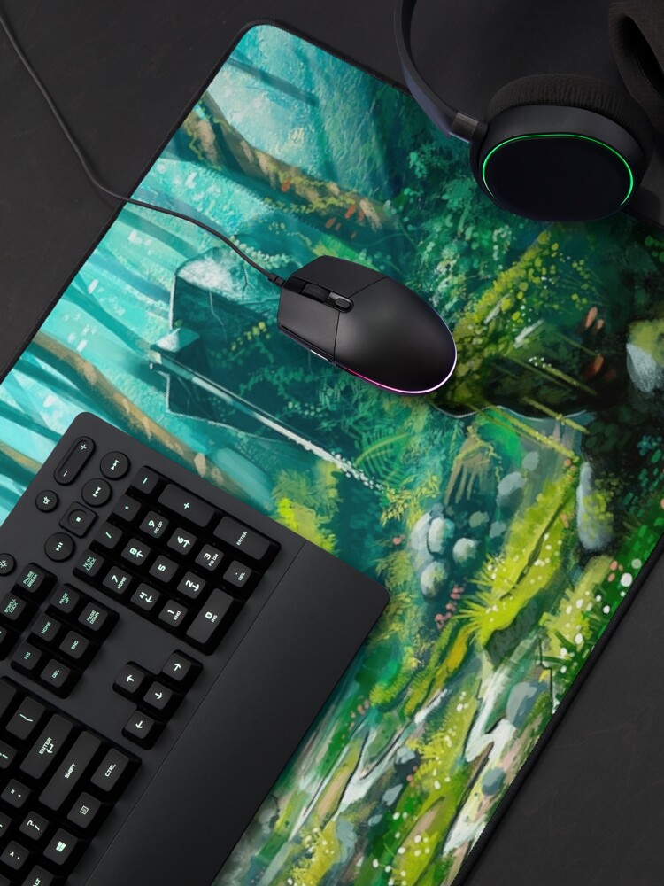 Alternate view of Colorful forest Mouse Pad