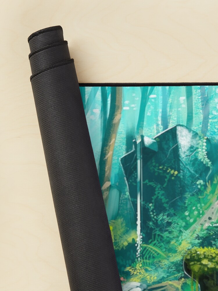 Alternate view of Colorful forest Mouse Pad
