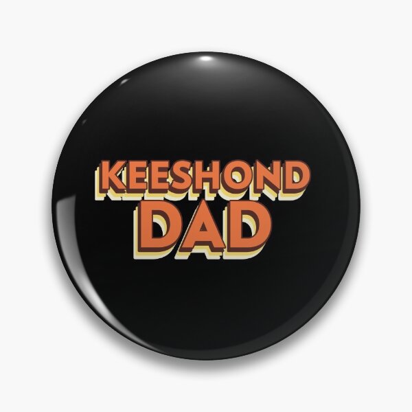 Item preview, Retro Vintage 60s 70s Keeshond Dog Dad Gift designed and sold by Guarddogdrive.