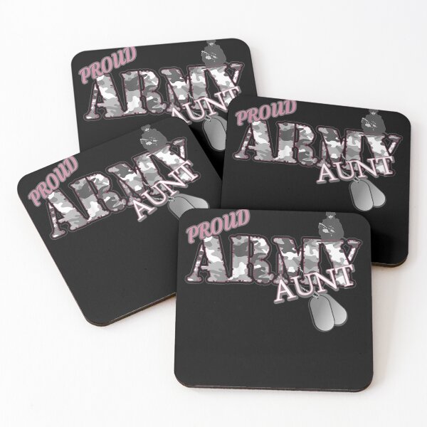 Item preview, Proud Army Aunt Raglan Baseball Tee designed and sold by BaldricShop.
