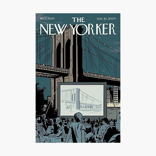 New Yorker Bridge jembatan cinta Photographic Print