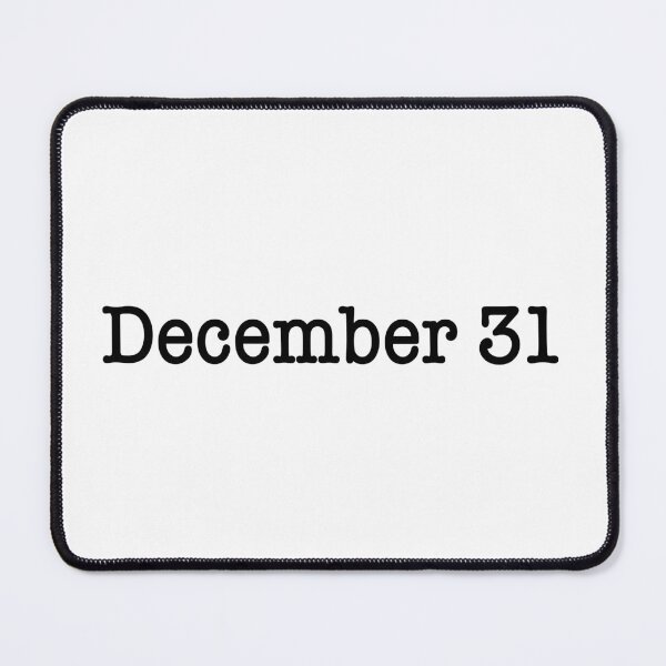 Item preview, December 31 designed and sold by ellebackup.