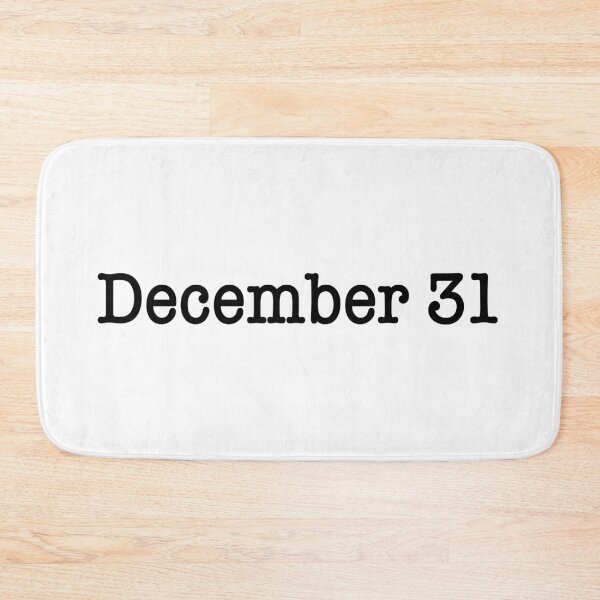 Item preview, December 31 designed and sold by ellebackup.