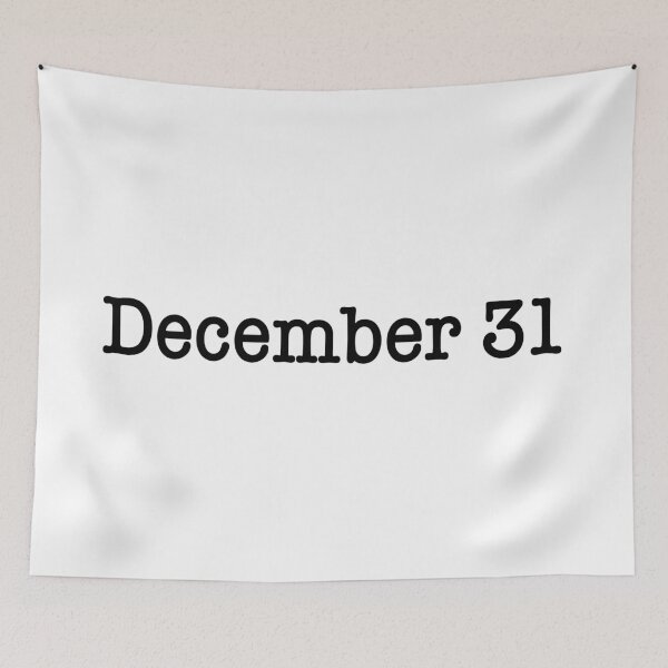 Item preview, December 31 designed and sold by ellebackup.