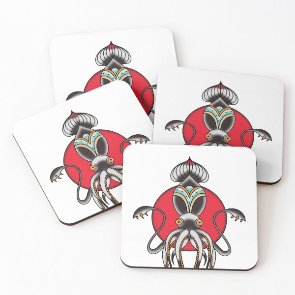 Item preview, Neotraditional kraken designed and sold by RMSdesigns.