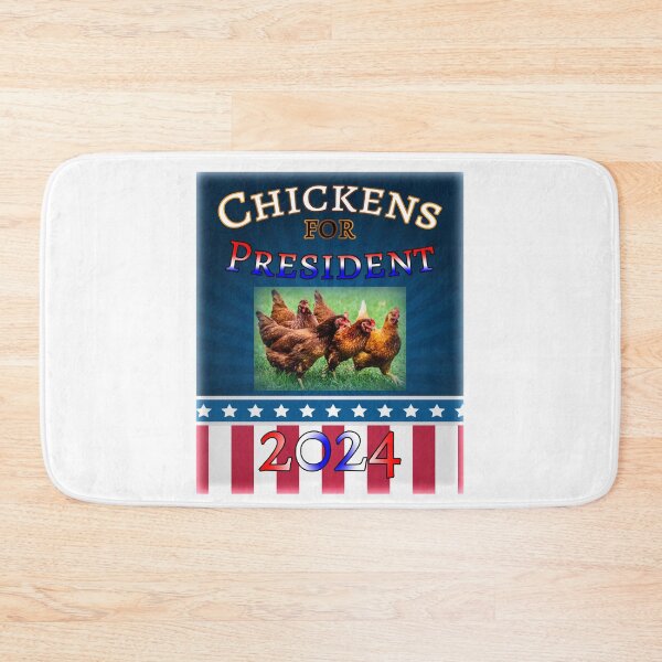 Item preview, Chickens for President 2024, Chickens 2024, political humor designed and sold by HazardPaay.