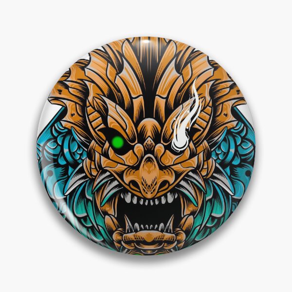 Item preview, Japanese samurai Oni  designed and sold by Bayuktx.