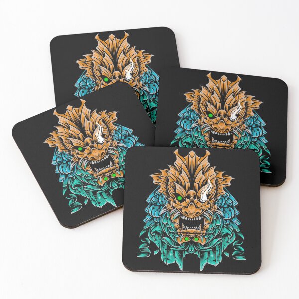 Item preview, Japanese samurai Oni  designed and sold by Bayuktx.