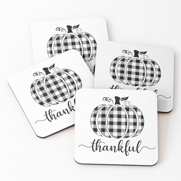 Item preview, Thankful plaid pumpkin design designed and sold by FayNdesigns.