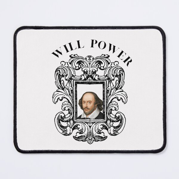 Item preview, Will Power William Shakespeare Cool Funny Classic Literature designed and sold by Recti.