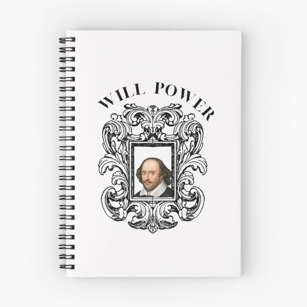 Item preview, Will Power William Shakespeare Cool Funny Classic Literature designed and sold by Recti.