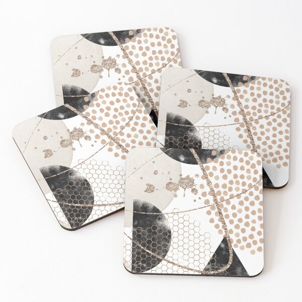 Item preview, Black Gold Abstract  designed and sold by Michelle Moss.