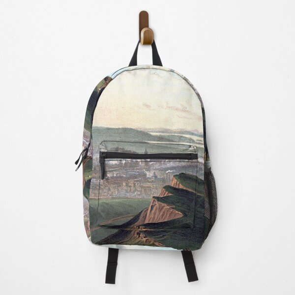 Item preview, Vintage Illustration of Edinburgh from Arthur's Seat designed and sold by yourscotland.
