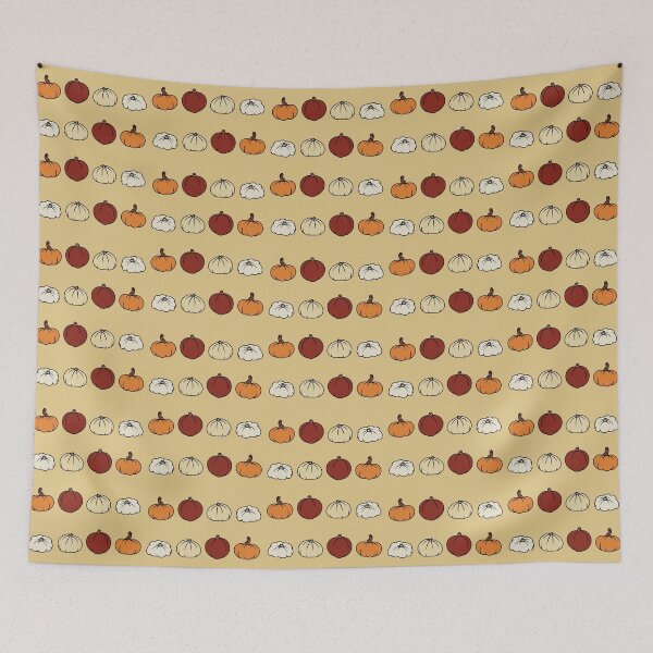 Item preview, Pumpkin Stripes designed and sold by LittleWormTrading.