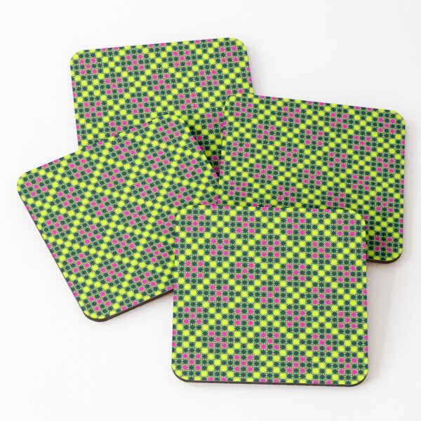 Item preview, Flashy Pattern 323 | Colorful Unique Flashy Patterns | Color Bonanza Yellow, Black, Pink and Green Flashy Pattern designed and sold by Dream Wear.