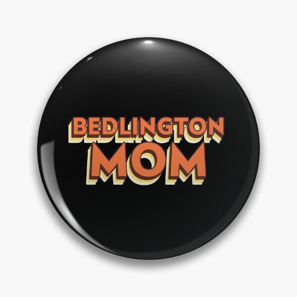 Item preview, Retro Vintage 60s 70s Bedlington Dog Mom Gift designed and sold by Guarddogdrive.
