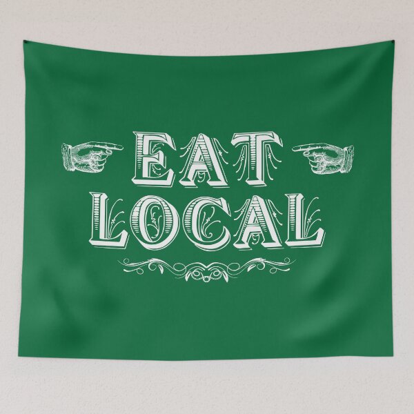 Item preview, Eat Local designed and sold by smashtransit.
