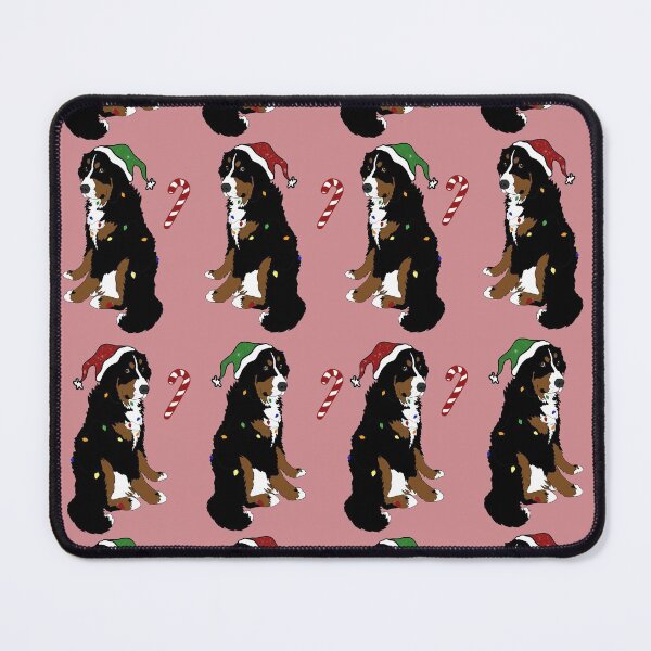 Item preview, Christmas Holiday Bernese Mountain Dog Pattern designed and sold by KantstandyaC.