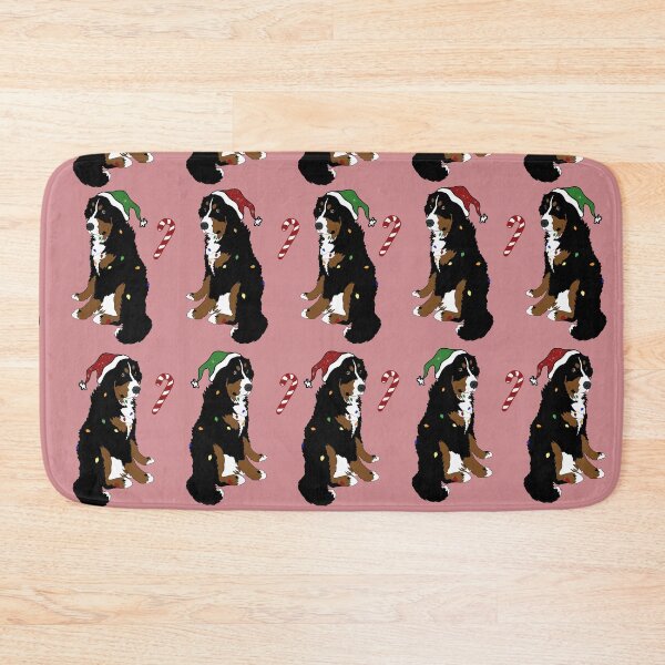 Item preview, Christmas Holiday Bernese Mountain Dog Pattern designed and sold by KantstandyaC.