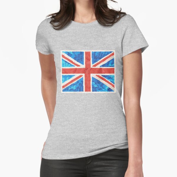 Glam Brit Shirt Fitted T-Shirt