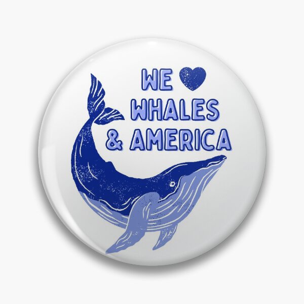 Item preview, Whales & America designed and sold by Shoplemonwood.