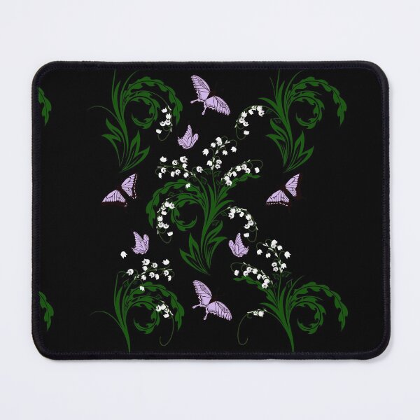 Item preview,  Lily of the Valley and Butterflies Garden designed and sold by silvaris.