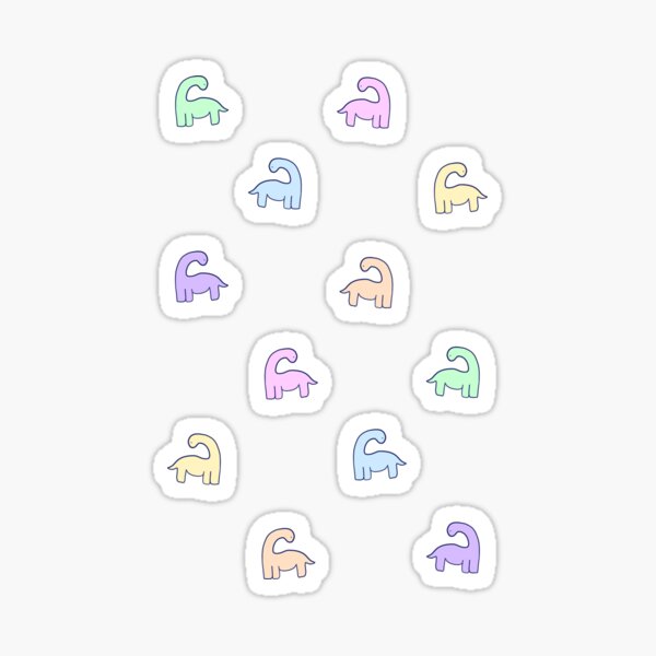 Item preview, Cute Pastel Dinosaur Pattern designed and sold by emDesign123.