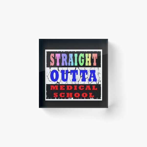 Item preview, Straight Outta Medical School designed and sold by KeysTreasures.